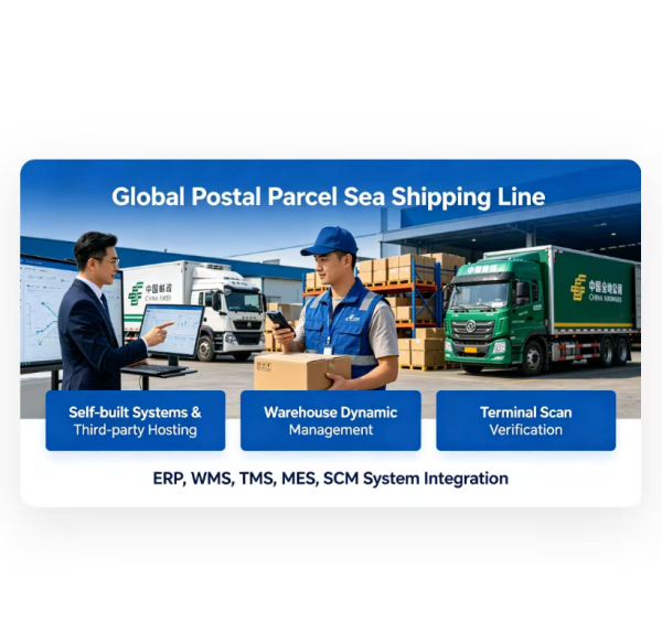 Global Postal Parcel Sea Shipping Line Fast Delivery International Sea Freight Service