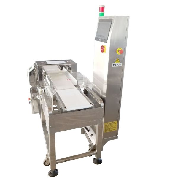 Verified Check Weight Scale Weighing Machine Conveyor Belt Checkweigher Production Line System JZ-W1200g