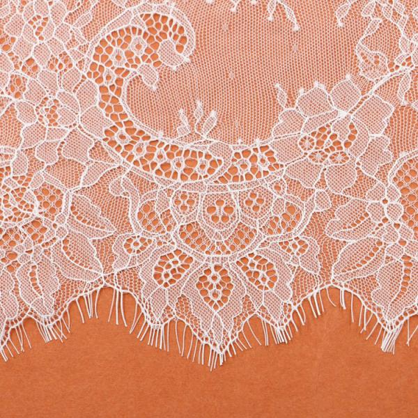 Green Environmental Protection  Eyelash Lace Fabric  for Wedding Dress