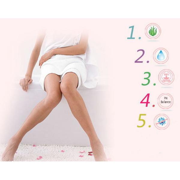 Полностью естественный личный очищая перевозчик макияжа обтирает светлый свежий нюх 24 обтирает