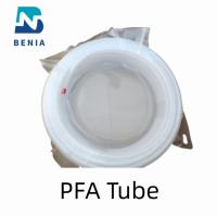 Tubo PFA transparente, resistência a altas temperaturas do tubo PFA, alta resistência à corrosão do tubo PFA