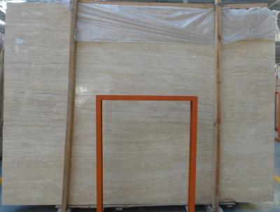 Cheap Super White Travertine Marble Slab Tile