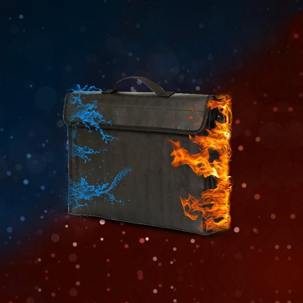 Customized Business Laptop Bag , Fashionable Fireproof Document Bag