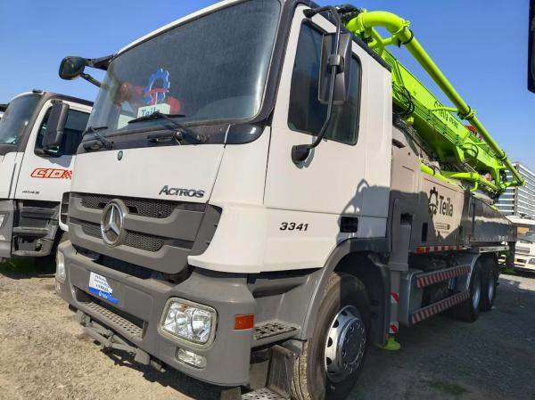Hot sale 2012 used Zoomlion 47m pump truck with Benz chasis - high quality