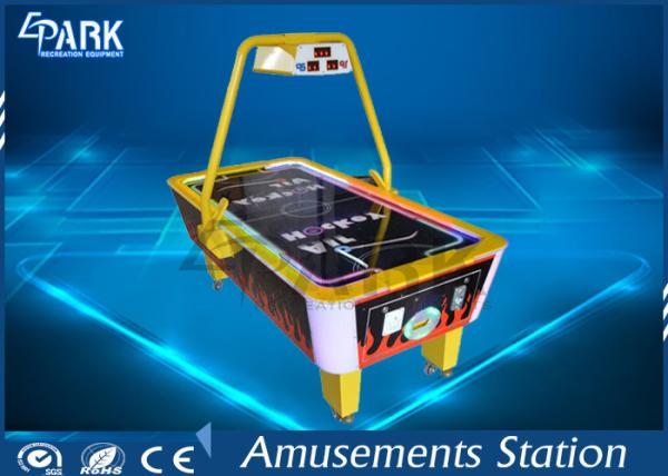 Coin Operated Air Hockey Machine / Video Game Machines Sound Music