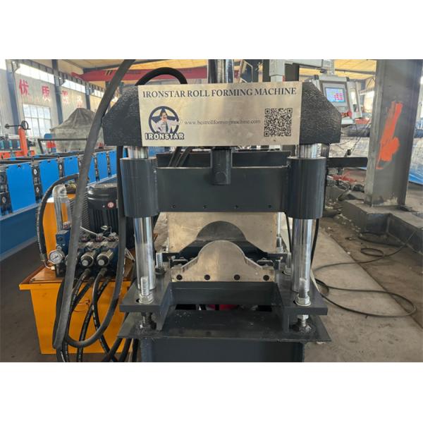 “Romania Industrial Warehouse Roof Use 312 Cap Ridge Roll Forming Machine Automatic PPGI Metal Waterproof Ridge Capping Tile Making Machine”