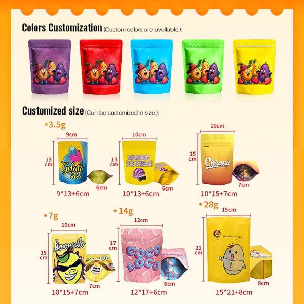 Customizable Open End Heat Seal Black Mylar Bags for Lollipop Packaging ROHS/ISO9001/ISO2008 Certified