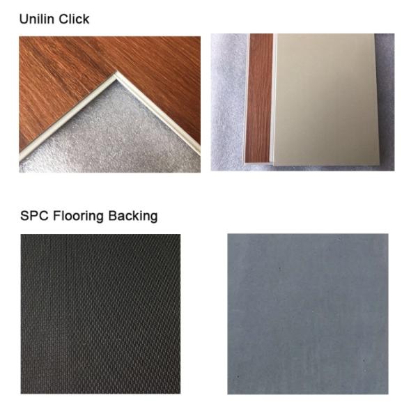 Modern Design SPC Click Plank Vinyl Flooring Anti Slip Wear Resistant For Home / Office / Hotel