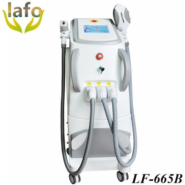 3 in 1 Multifunctional shr ipl nd yag laser machine / IPL RF Nd Yag Laser Hair Removal Machine