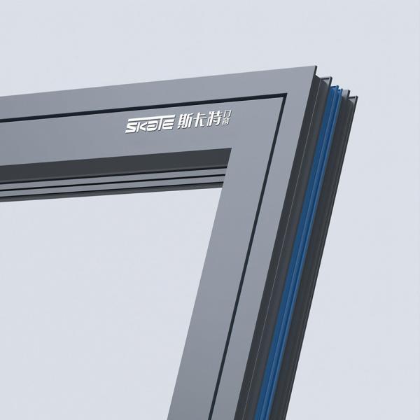 Fenêtres à carénage d'aluminium insonorisées et à bonne étanchéité