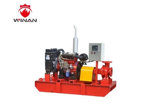 Split Case  Diesel Fire Pump Package Fire Fighting Water Pump NFPA Standard