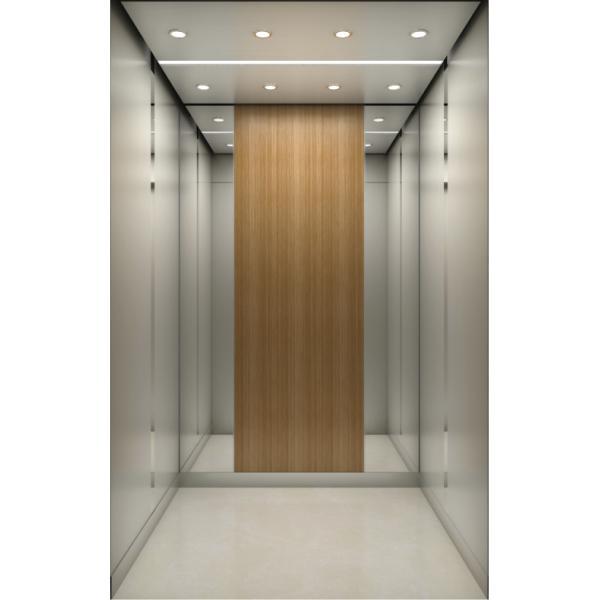 Commercial MRL Shopping Mall Elevator With Fire Lift