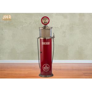 Цвет античного деревянного газового насоса шкафа пола МДФ шкафа шкафов хранения декоративного деревянного красный