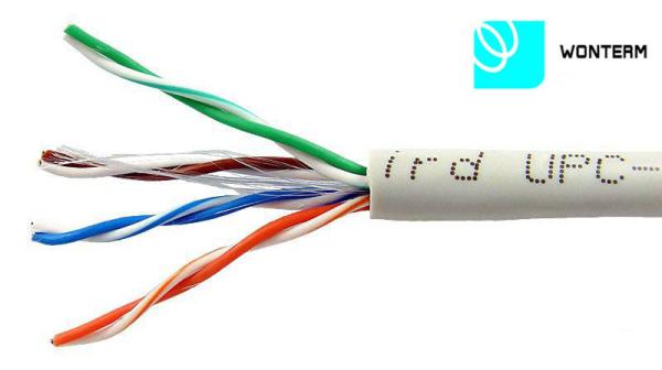 Outdoor UTP cat6 Black PVC+PE jacket 0.51mm BC 8 core Network cable