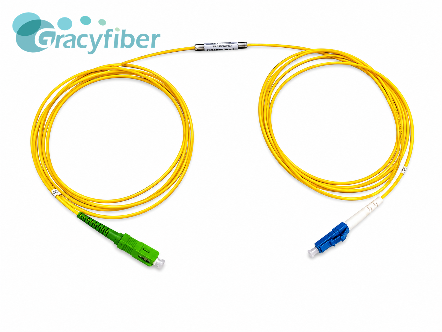 1x1 FWDM Stop Pass Filter T1260 1620nm R1650nm Fiber Optic WDM Filter SC APC LC UPC Connector Steel Tube