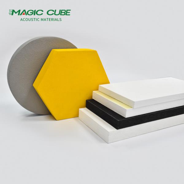 Customizable White Fiberglass Ceiling Panel for Auditorium 600x600 Acoustic Tiles