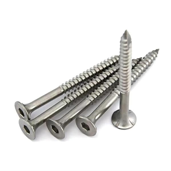Sistema Imperial de Medição Aço inoxidável 65 mm 100 mm Tornos de cabeça de corneta para pavimentação de madeira