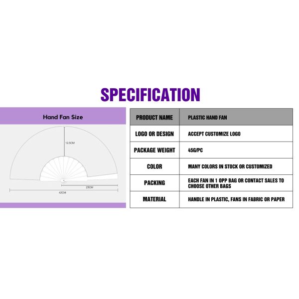 Personalized Folding Hand Fan Classic Paintings Plastic Hand Fan Custom