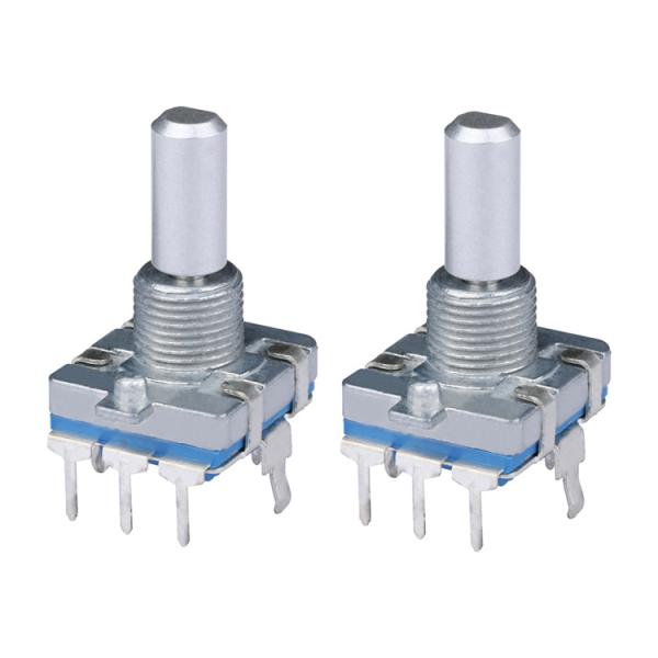Rotary Shaft Encoder Switch , 360° Rotational  Coded Switch With 24Pulse，Incremental Encoder Switch,Coded Rotary Switch