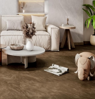 Grey Polished Glazed Porcelain Tile Porcelain Slate Wear Resistant