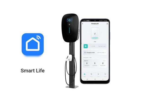 220V Wallbox AC Charger Type 1 48A AC EV Charging Stations With Smart APP Control