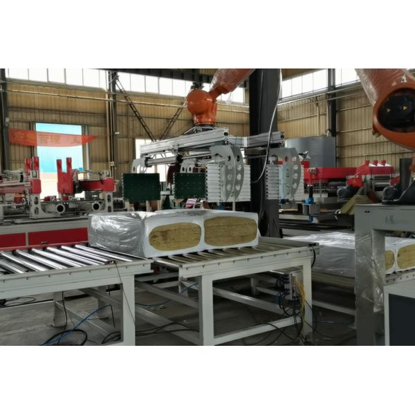 PLC Controlled Basalt Fiber Production Line with 1.2 Meters Width and Unlimited Board Length for Rock Wool Manufacturing