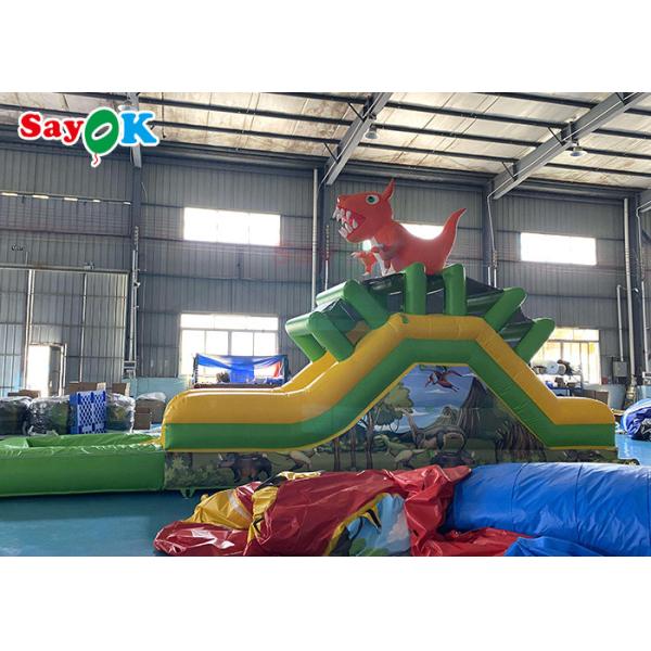 Outdoor Inflatable Slide Commercial Inflatable Skateboard For Amusement Park Logo Printing