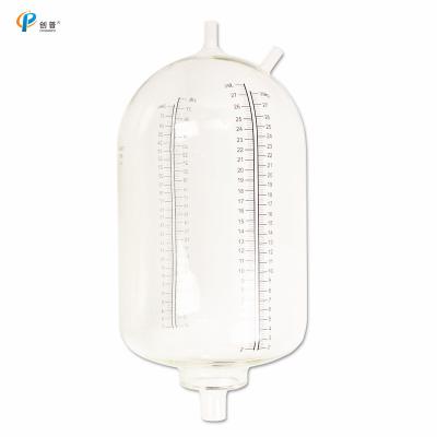 28L Iran Type Glass Milk Meter For Milk Collecting And Measuring In Milking Parlor