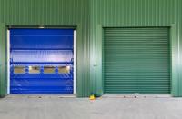 Precio de fábrica Puerta de persiana enrollable de PVC de alta velocidad de operación manual/automática para interiores de almacenes/fábricas industriales rápidos, material de acero inoxidable 304