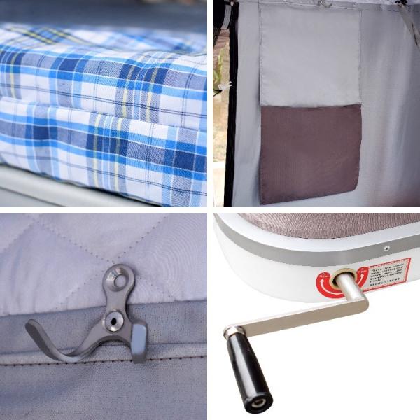 6 Person Folding SUV 90kg Canvas Car Camping Tent