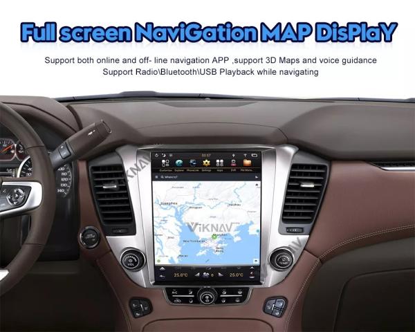 12.3inch Chevrolet Car Radio for Chevy Tahoe Suburban 2015 to 2021