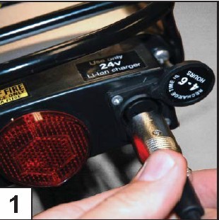 Блок батарей велосипеда LiFePO4 24V 10AH RTMB электрический с батареей лития