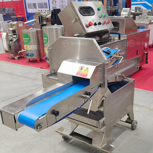 Slice Cooked Meat with 380V Stainless Steel Deli Slicer Durable Ham Slicing Machine