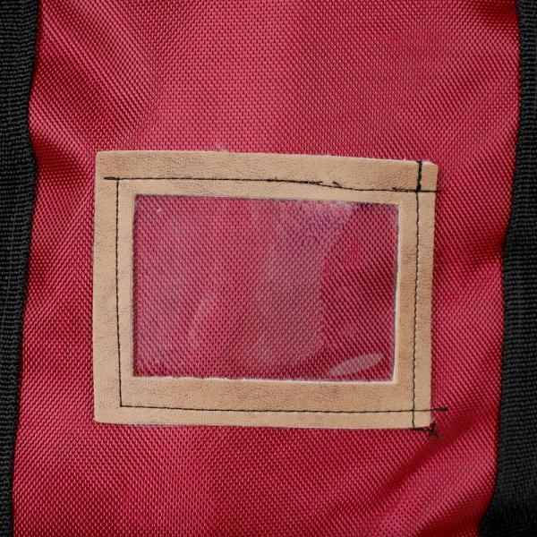 1000D NYLON LOCKING TEAR RESISTANT BANK BAG FILE BAG COURIER BAG - 16W X 18H X 7D - CUSTOMIZED
