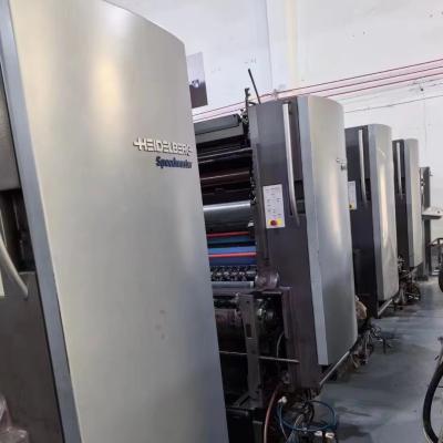 Impressão avançada de papel com a impressora Hedeberg Speedmaster 102 de 4 cores
