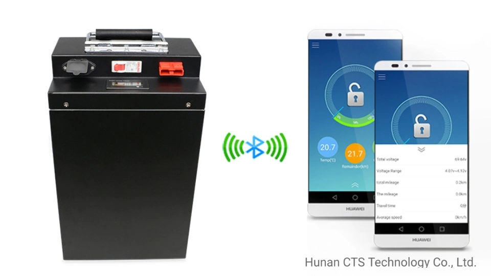 батарея лития 60v 72v 50ah 60ah BMS Lifepo4 для электрического скутера мотоцикла