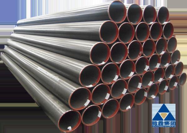 Tubulação sem emenda SCH40 do aço carbono preto do revestimento ASME SA106B DN200