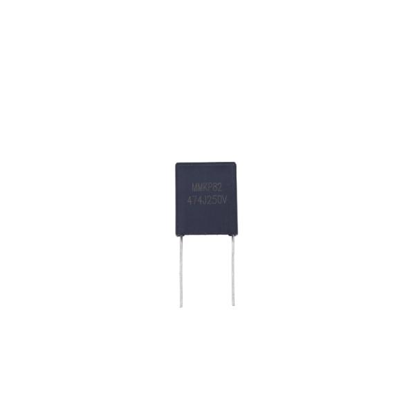 Gray Metallized Polypropylene Film Capacitor MMKP82 0.0022uF~10uF Radial Through Hole Mounting
