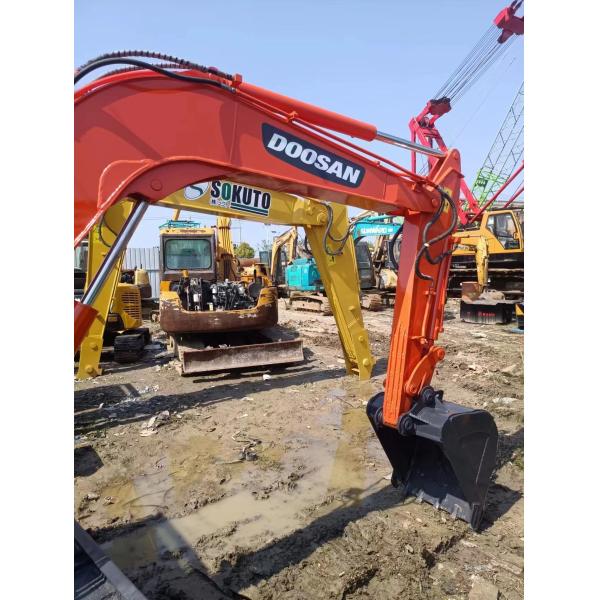 construction digger DX60 used doosan excavator DOOSAN DX55 DX60 used compact excavators
