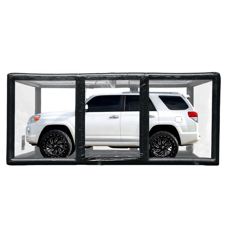 Outdoor Transparent Mobile Inflatable Car Booth Tent Cabin Car Cover Bubble Waterproof House Tent Car Cover