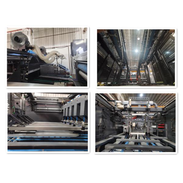 250 листов/минимального принтер Slotter машины делать коробки 1190x2400mm Flexo автоматическая папка Gluer