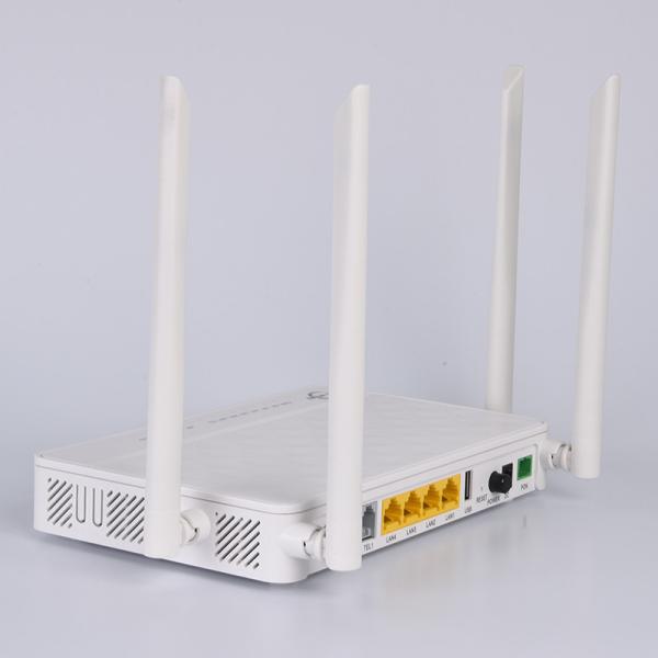 Диапазон ONU оборудования GPON оптического волокна 2GE совместимый ZTE Huawei двойной