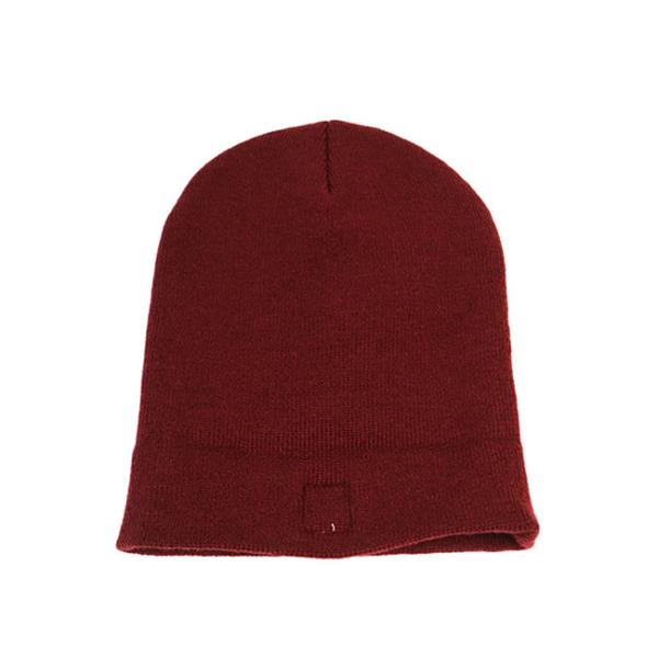 ODM OEM Unisex Adjustable Beanies Knitted Cap With Custom Logo ISO9001