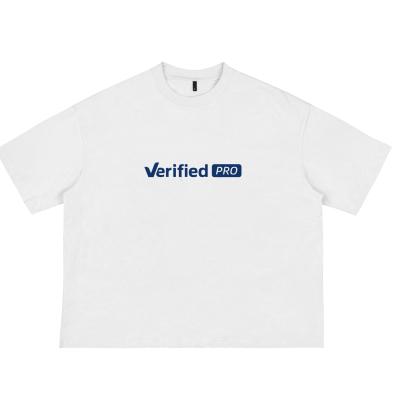 Camisa de manga curta estilo unisex para homens sob medida de algodão pesado
