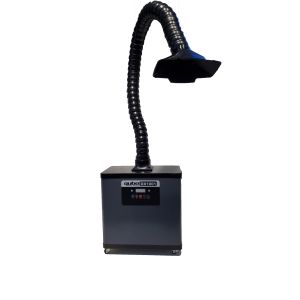 Экстрактор 80W перегара 235 M3/H мобильный для машины припоя лазера