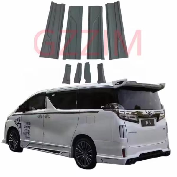 Toyota Alphard 30 серии настраиваемая установка автомобиля порог полосы автомобиля внутри педали