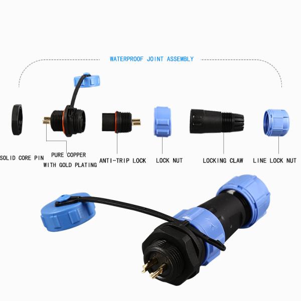 250V Universal Male And Female Aviation Plug Socket