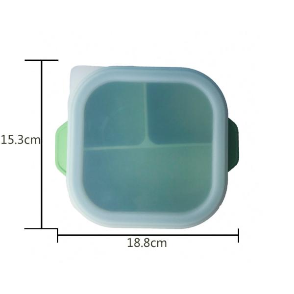 Waterproof Baby Silicone Feeding Bowl Nonslip Tableware Newborn Training With Spoon
