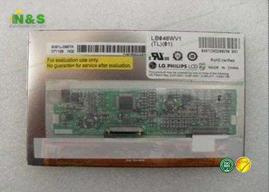 4.8 Inch Innolux LCD Panel LB048WV1-TL01 , Embeded Lcd Touch Panel 3 Years Warranty