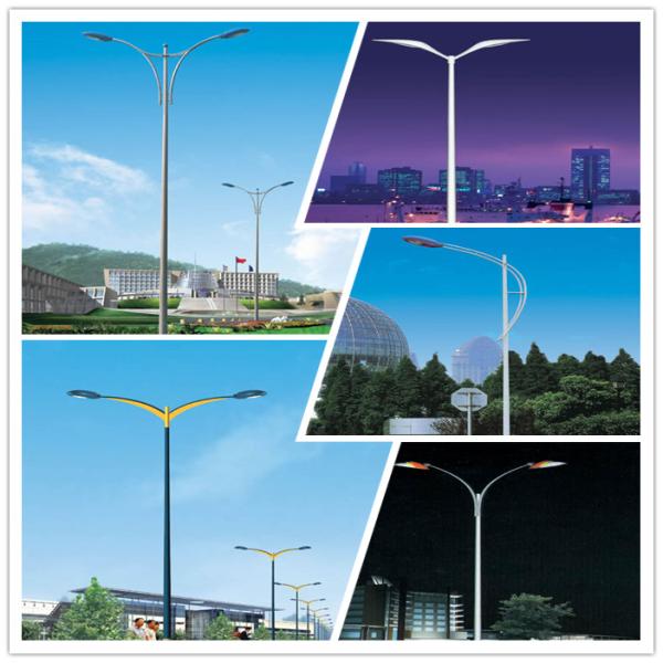 Столб света квадрата силы светильника W- 400 w светлого полюса 20 определите/двойника гальванизированный рукояткой